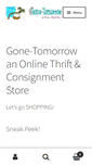 Mobile Screenshot of gone-tomorrow.com
